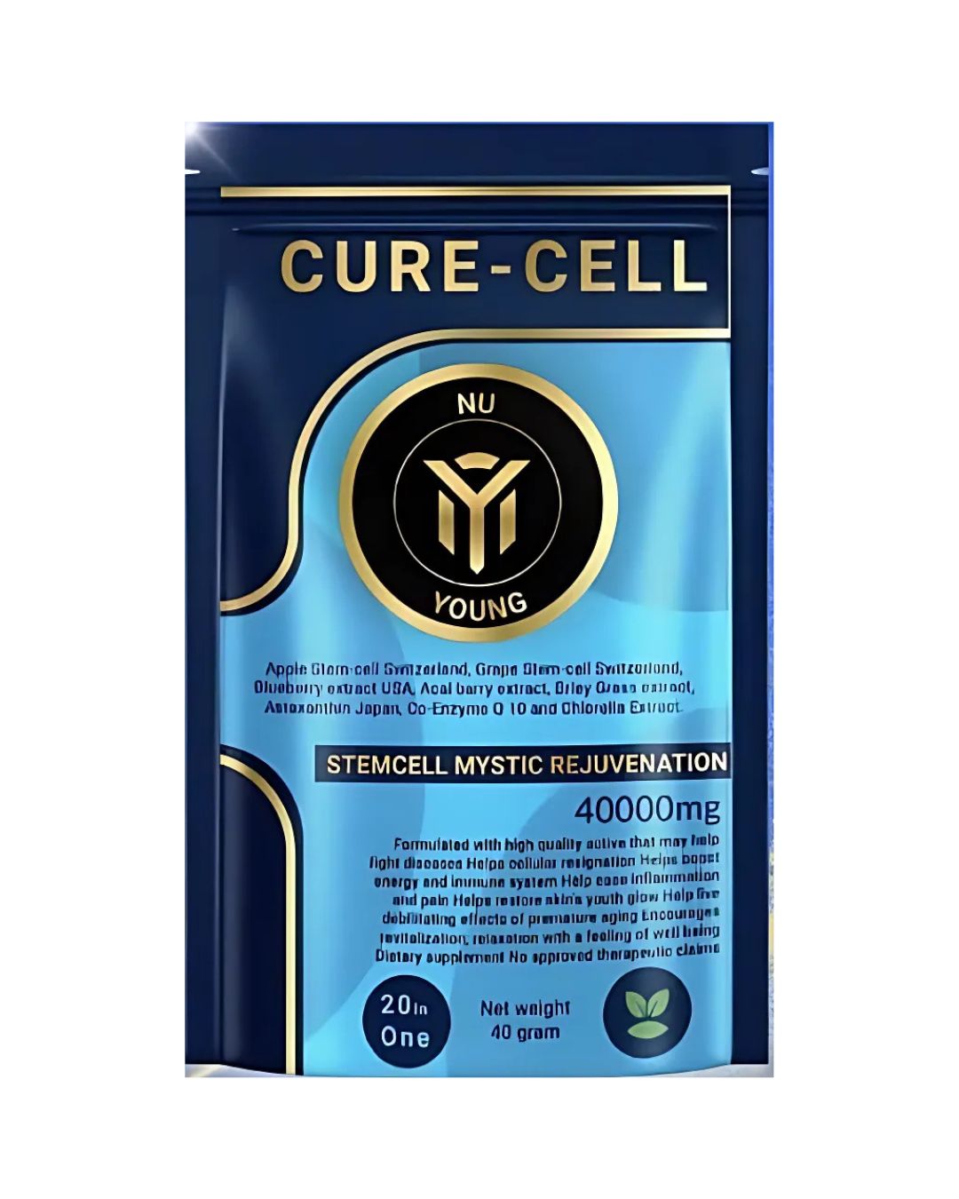 NU YOUNG Cure Cell - 40 GRAMS-Advanced Cellular Renewal