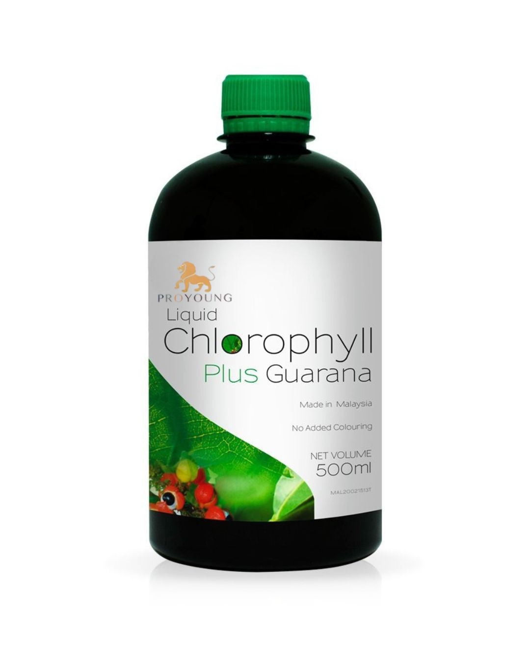 Proyoung Liquid Chlorophyll - Plus Guarana - 500 Ml