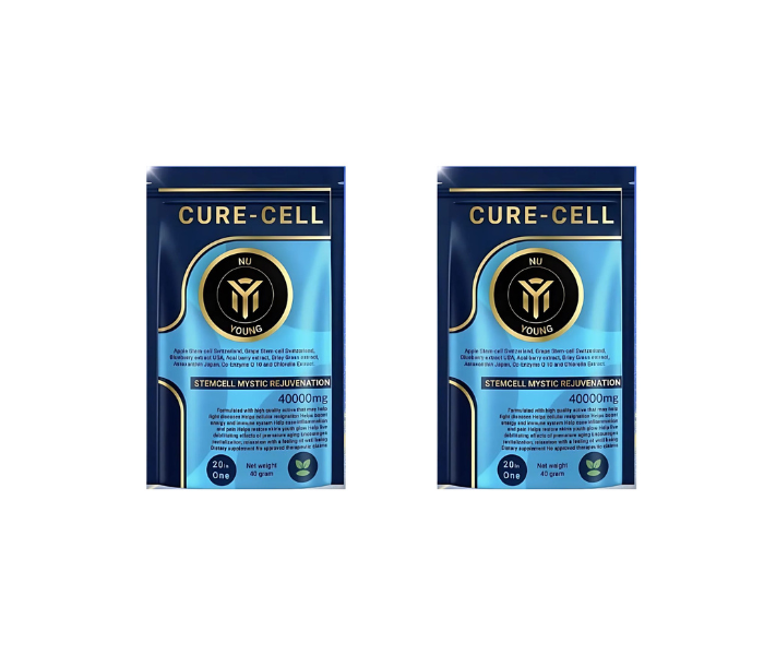 NU YOUNG Cure Cell - 40 GRAMS: Advanced Cellular Renewal-  ( PACK OF 2 )