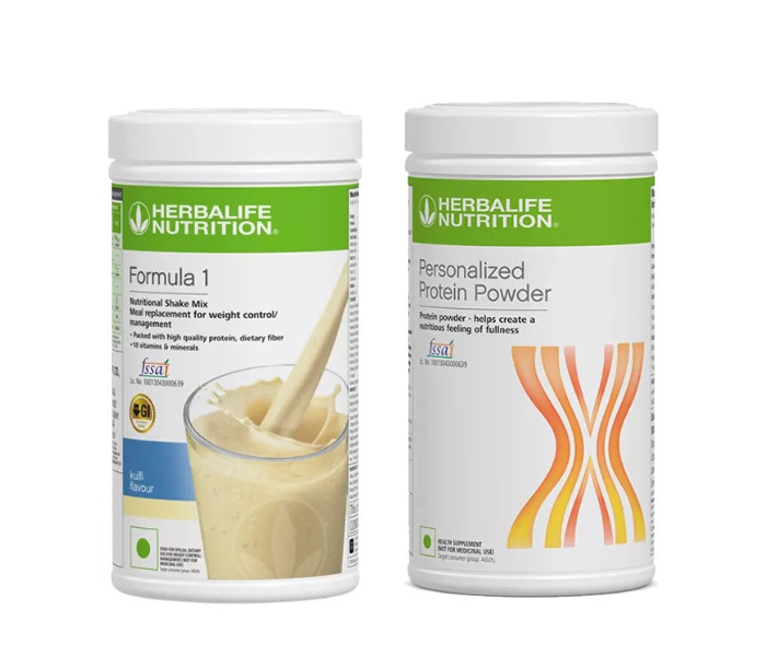 Herblife F1 Shake Mix, Kulfi (500g),Herblife Protein Powder (400g)-COMBO
