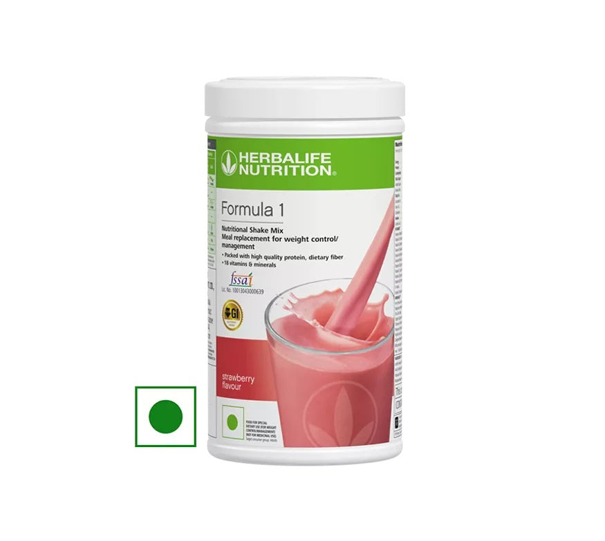 Herblife F1 Shake Mix, Strawberry (500g)