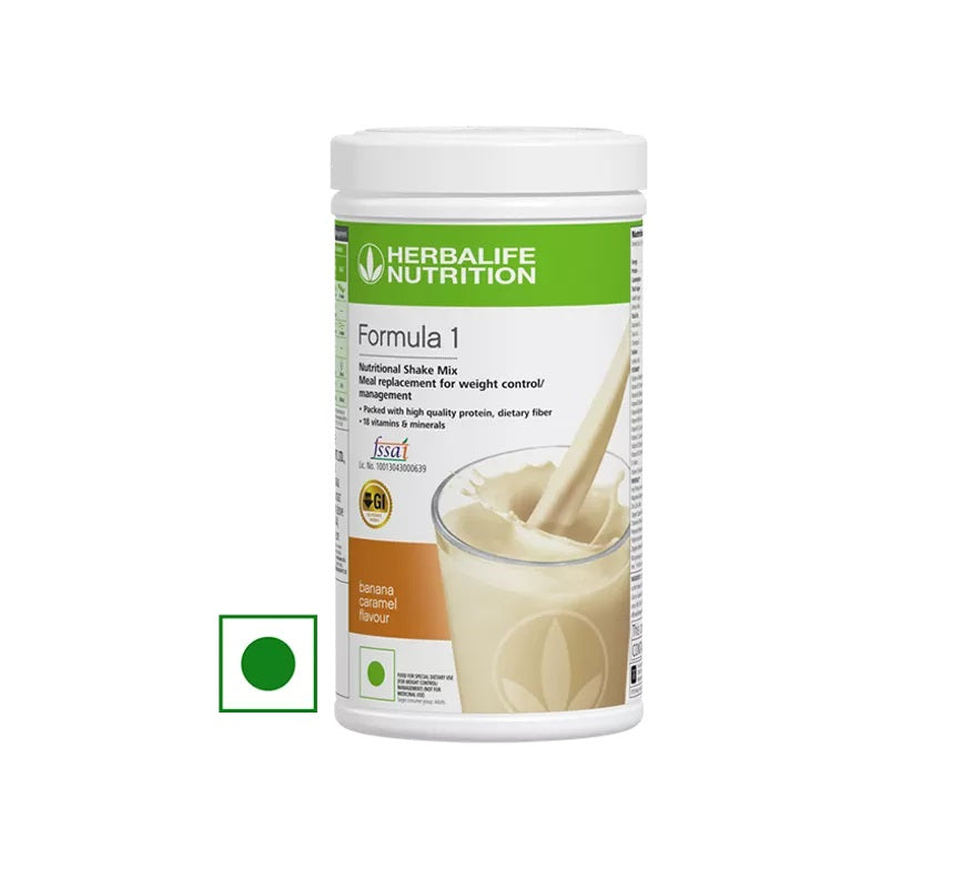 Herblife F1 Shake Mix, Banana Caramel(500g)