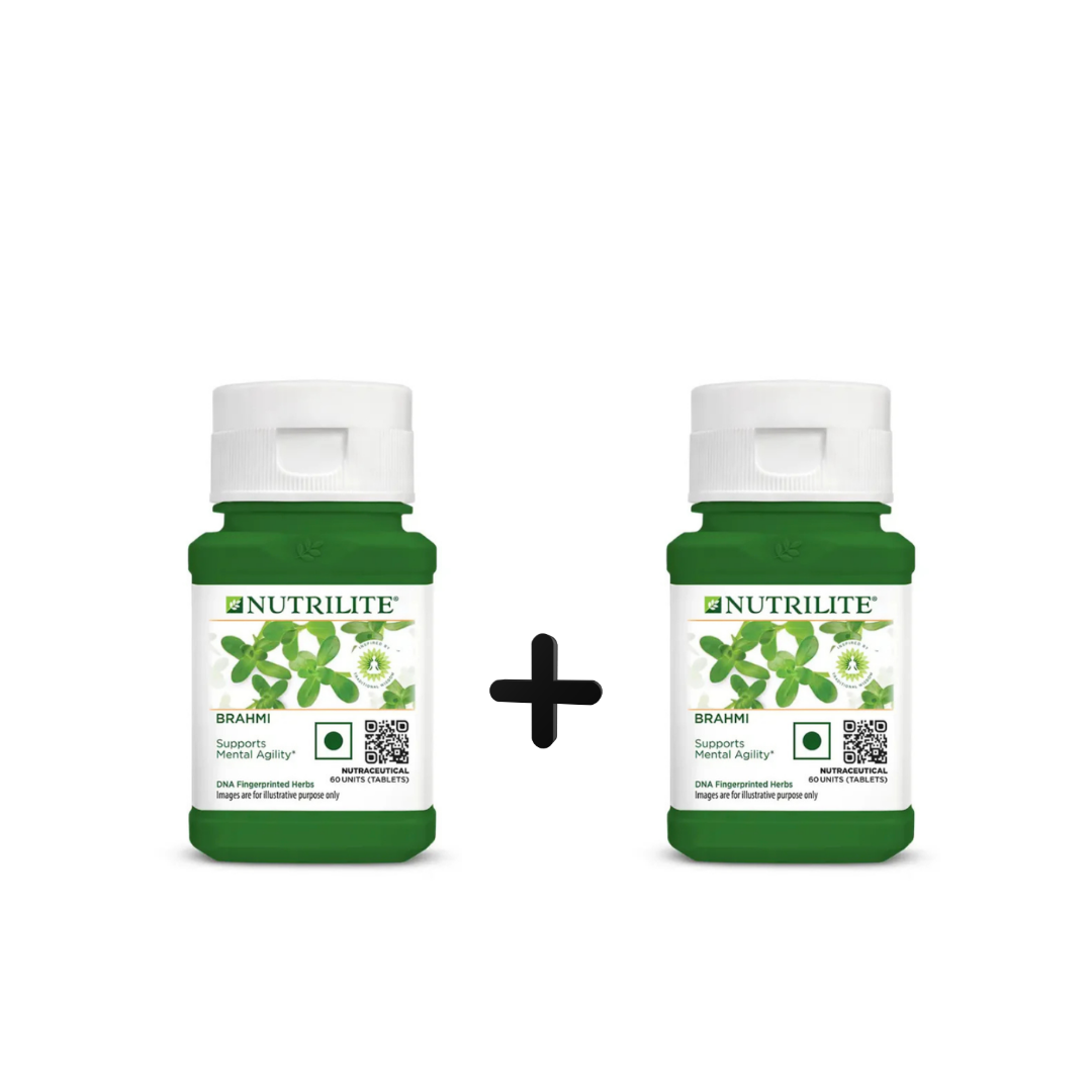 Amway Nutrilite Brahmi (60 UNITS)-(Pack Of 2)