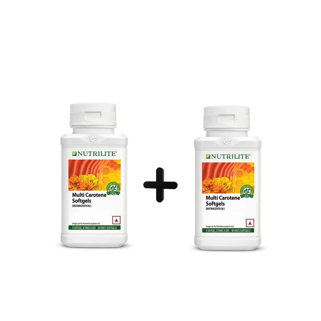 Amway Nutrilite Multi Carotene (90 UNITS)-(Pack Of 2)