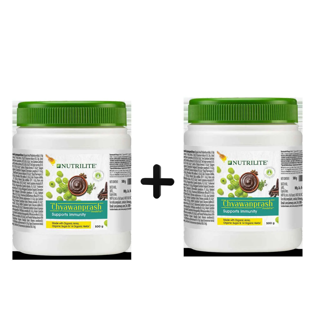 Amway Nutrilite Chyawanprash, 500g-(Pack Of 2)