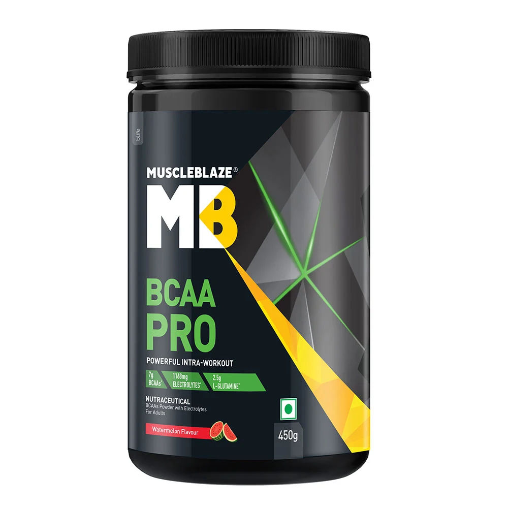 MuscleBlaze BCAA Pro 450g , Watermelon (30 Servings )