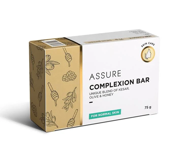 Vestige Assure Complexion Bar (Kesar,Olive & Honey) 75g