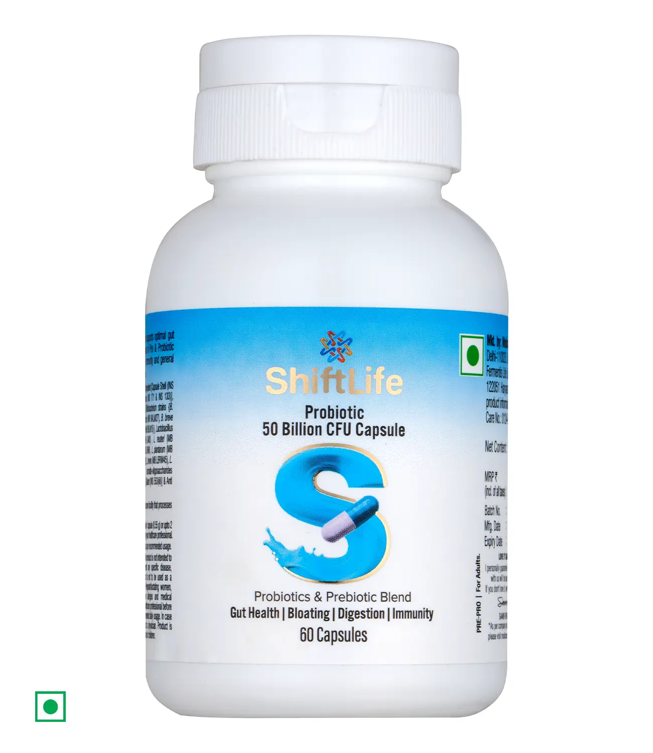 Modicare ShiftLife Probiotic 50 Billion CFU Capsule - 60N