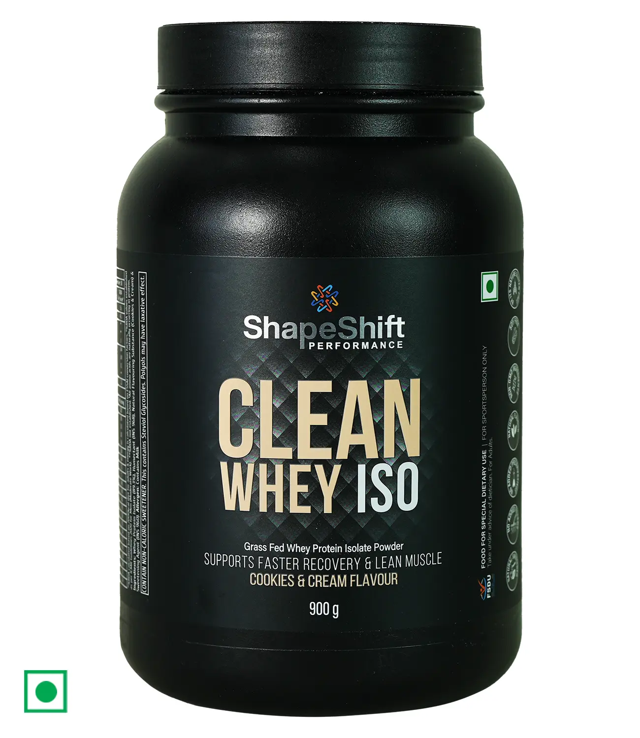 Modicare Shape Shift Performance Clean Whey Iso Powder - Cookies & Cream - 900g