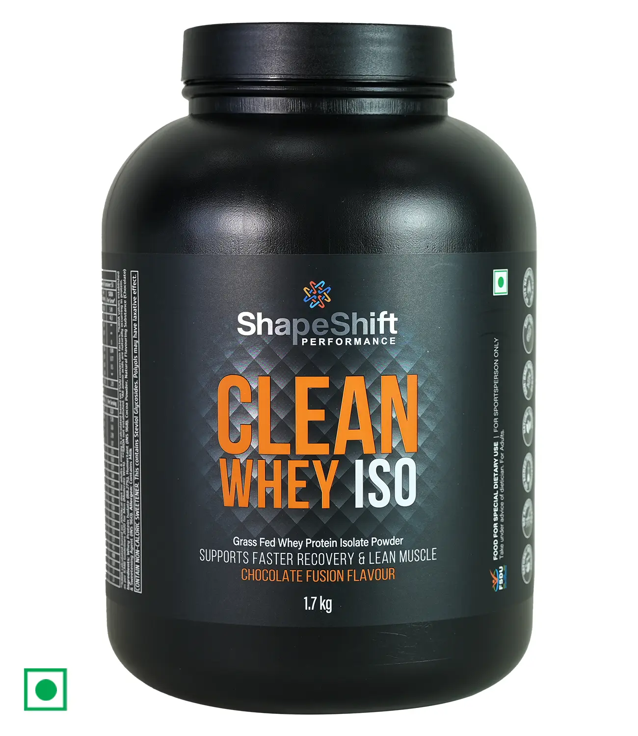 Modicare Shape Shift Performance Clean Whey ISO Powder - Chocolate Fusion - 1.7kg