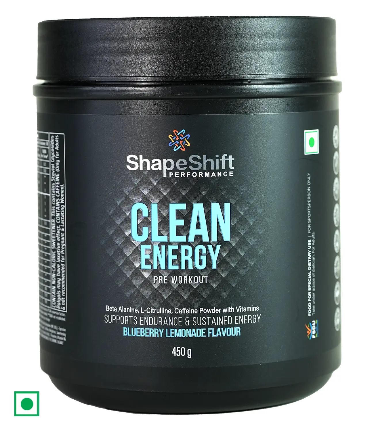 Modicare Shape Shift Performance Clean Energy Powder - Blueberry Lemonade -(450g)